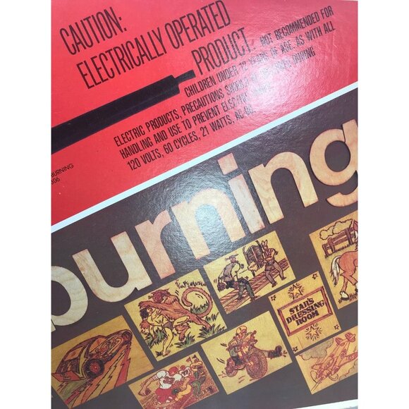 American Toy Wood Burning CHALLENGER I ELECTRIC Wonder Pen W132 Vintage - Picture 6 of 12